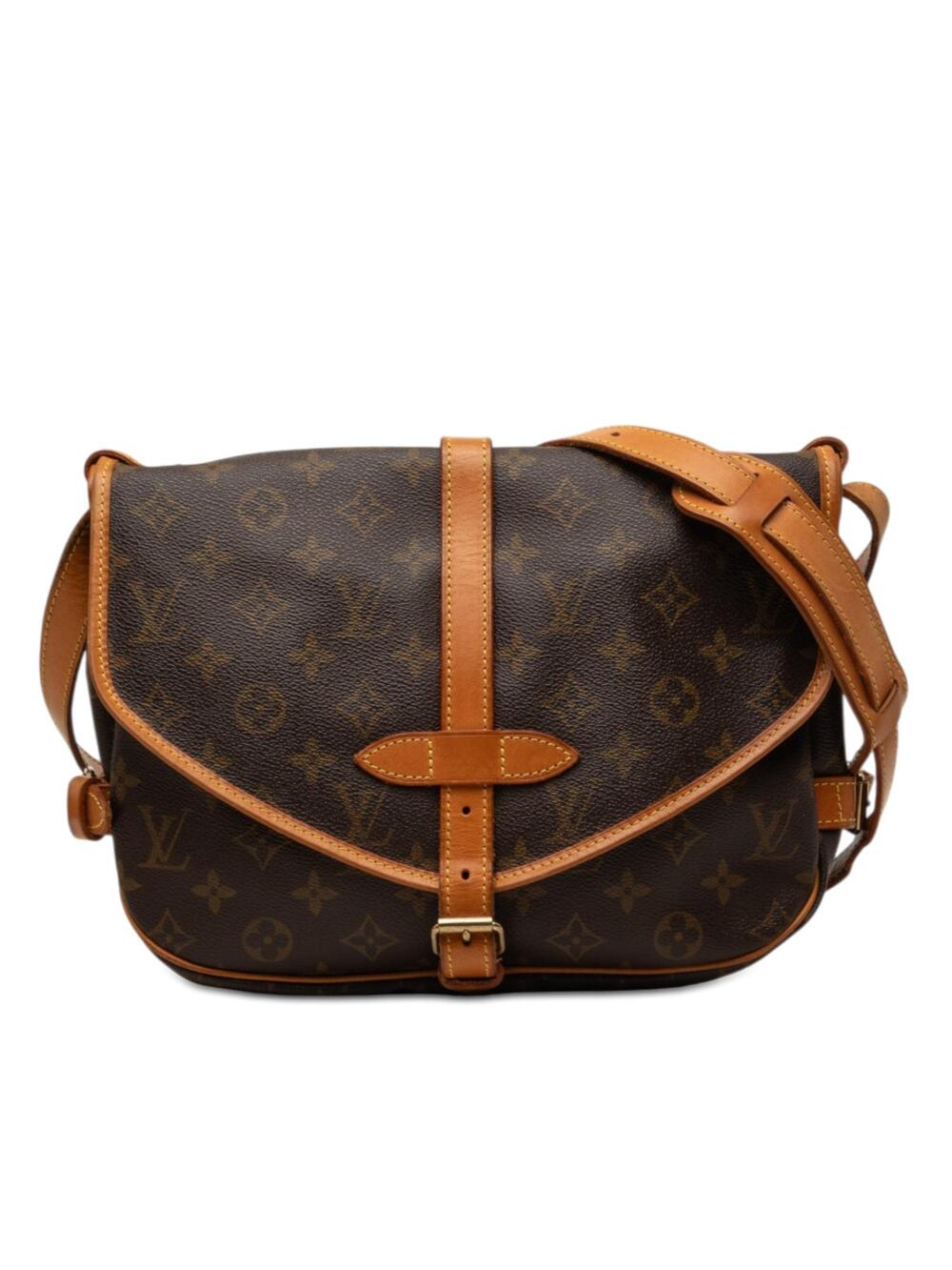Louis Vuitton Saumur Handbag Canvas 30 #366719L10B